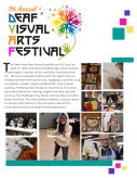 Deaf Visual Arts Festival held in St. Louis in February of 2024. Photos of MSD students creating art with various deaf artist.