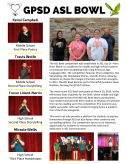 GPSD ASL Bowl 2025 article and photos