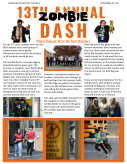 Article on the 13th Annual Zombie Dash including photos.