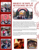 Article on the Holiday Season at Silver Dollar City including photos.